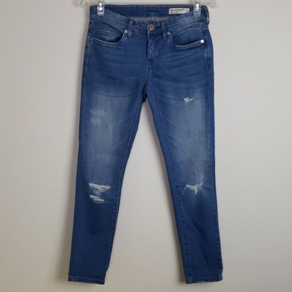 Blank nyc  distressed skinny clasique jeans Sz 26